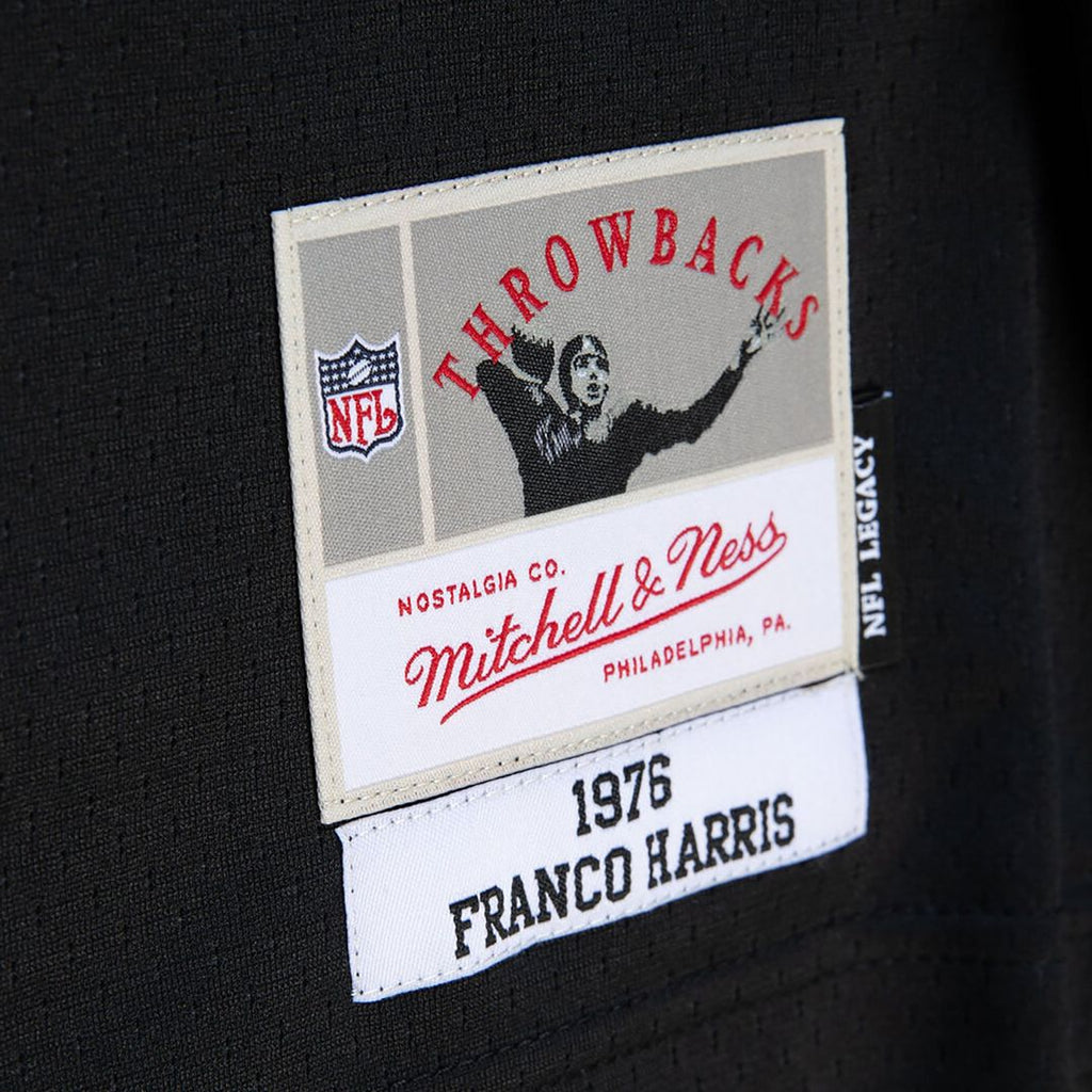 Pittsburgh Steelers Franco Harris Mitchell & Ness White Legacy Replica Jersey