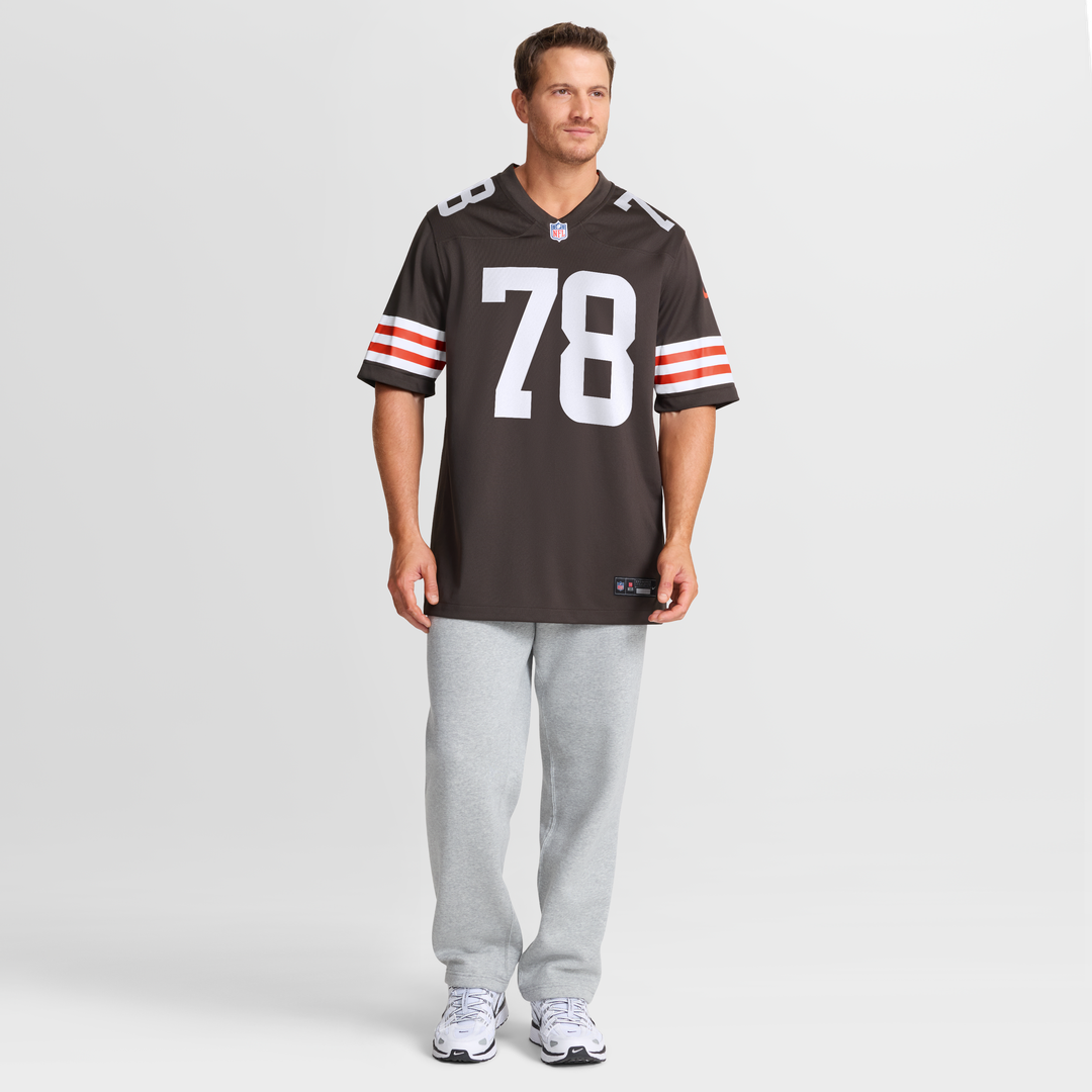 Cleveland Browns Jack Conklin Nike Brown Team Game Jersey