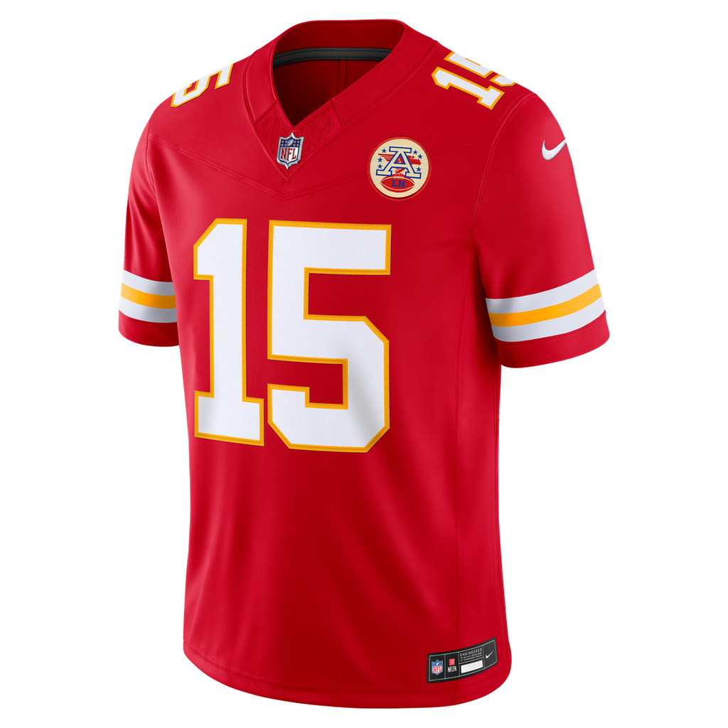 Kansas City Chiefs Patrick Mahomes Nike White Vapor F.U.S.E. Stitched Limited Jersey