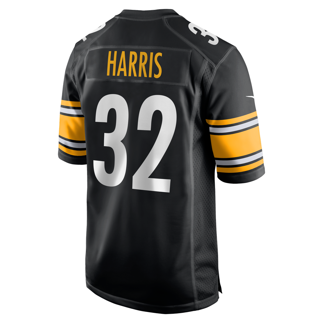 Pittsburgh Steelers Franco Harris Nike Black Game Retired Player Jersey