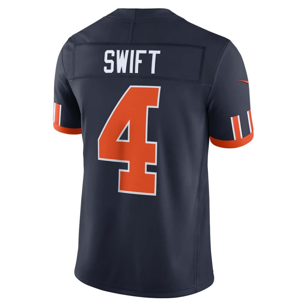 Chicago Bears D'Andre Swift Nike Navy 2026 Rivalries Collection Stitched Limited Jersey