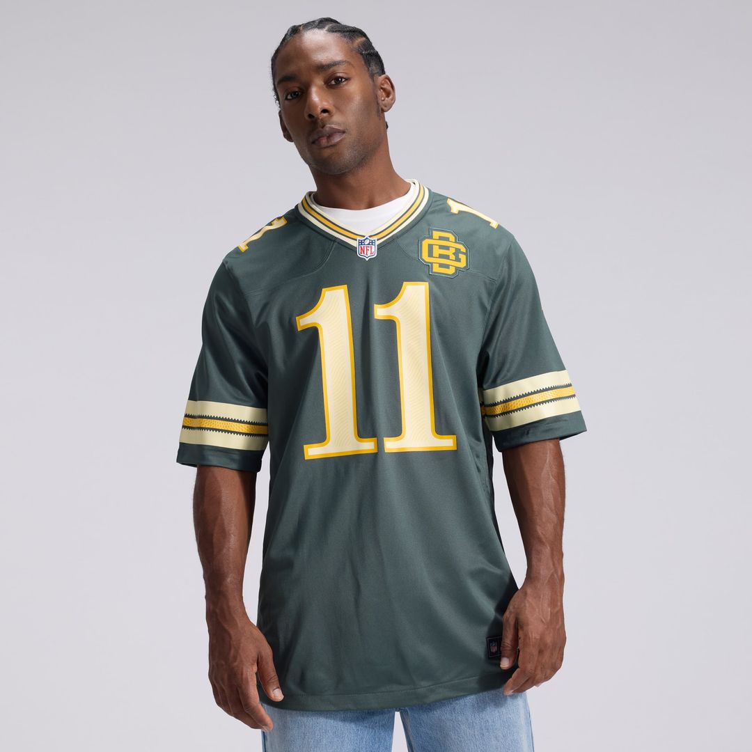 Green Bay Packers Jayden Reed Nike Green 2026 Rivalries Collection Game Jersey
