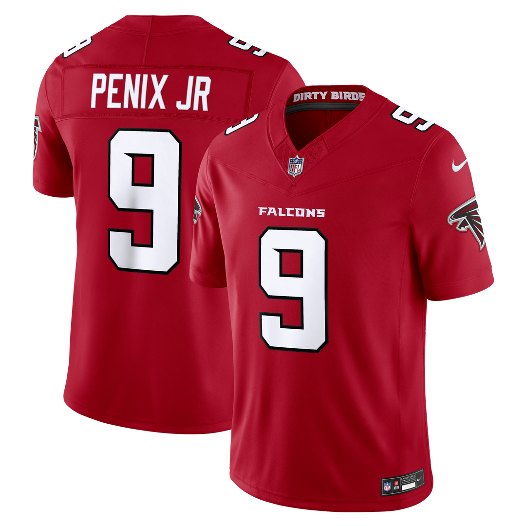 Atlanta Falcons Michael Penix Jr. Nike White Vapor F.U.S.E. Stitched Limited Jersey