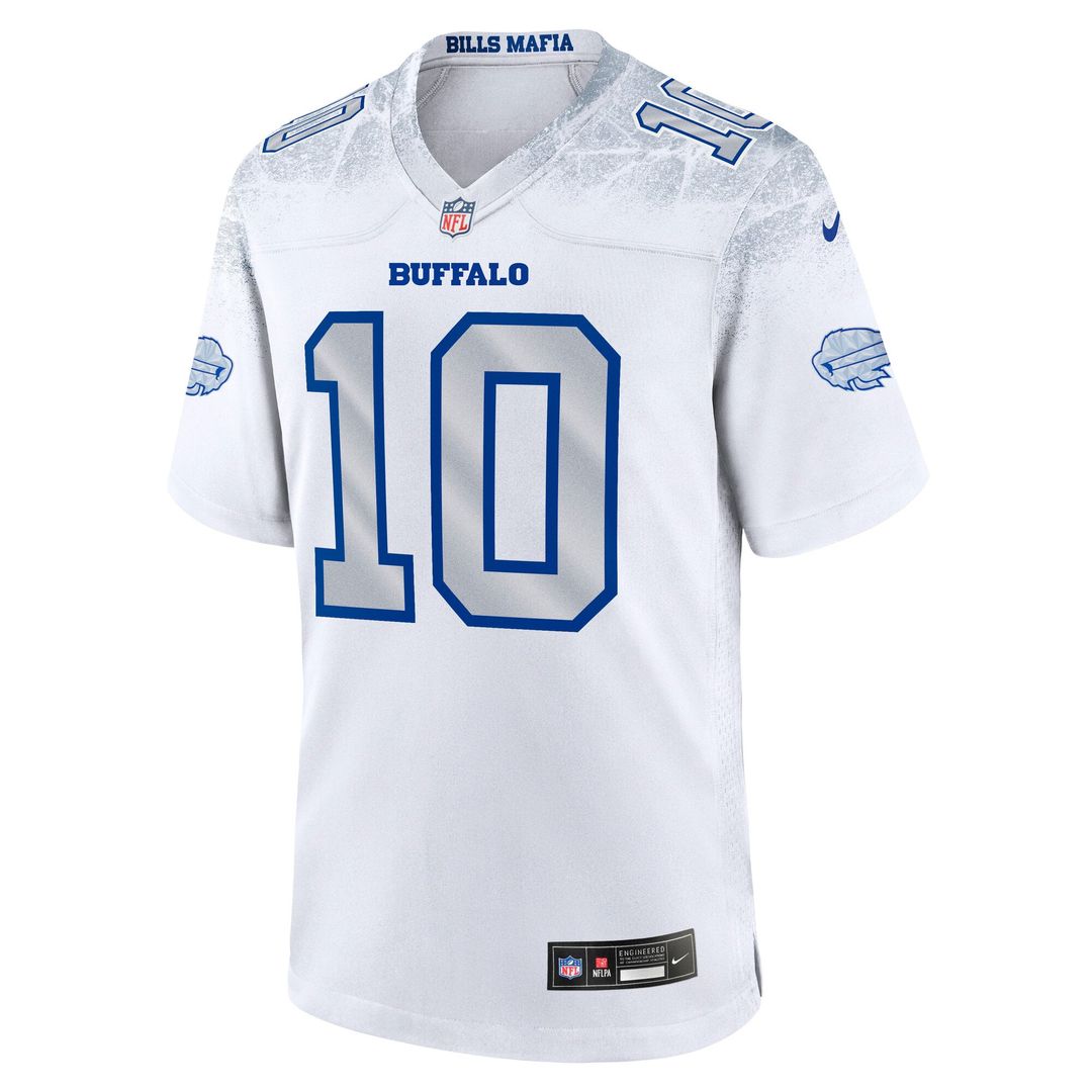 Buffalo Bills Khalil Shakir Nike White Rivalries Collection Game Jersey