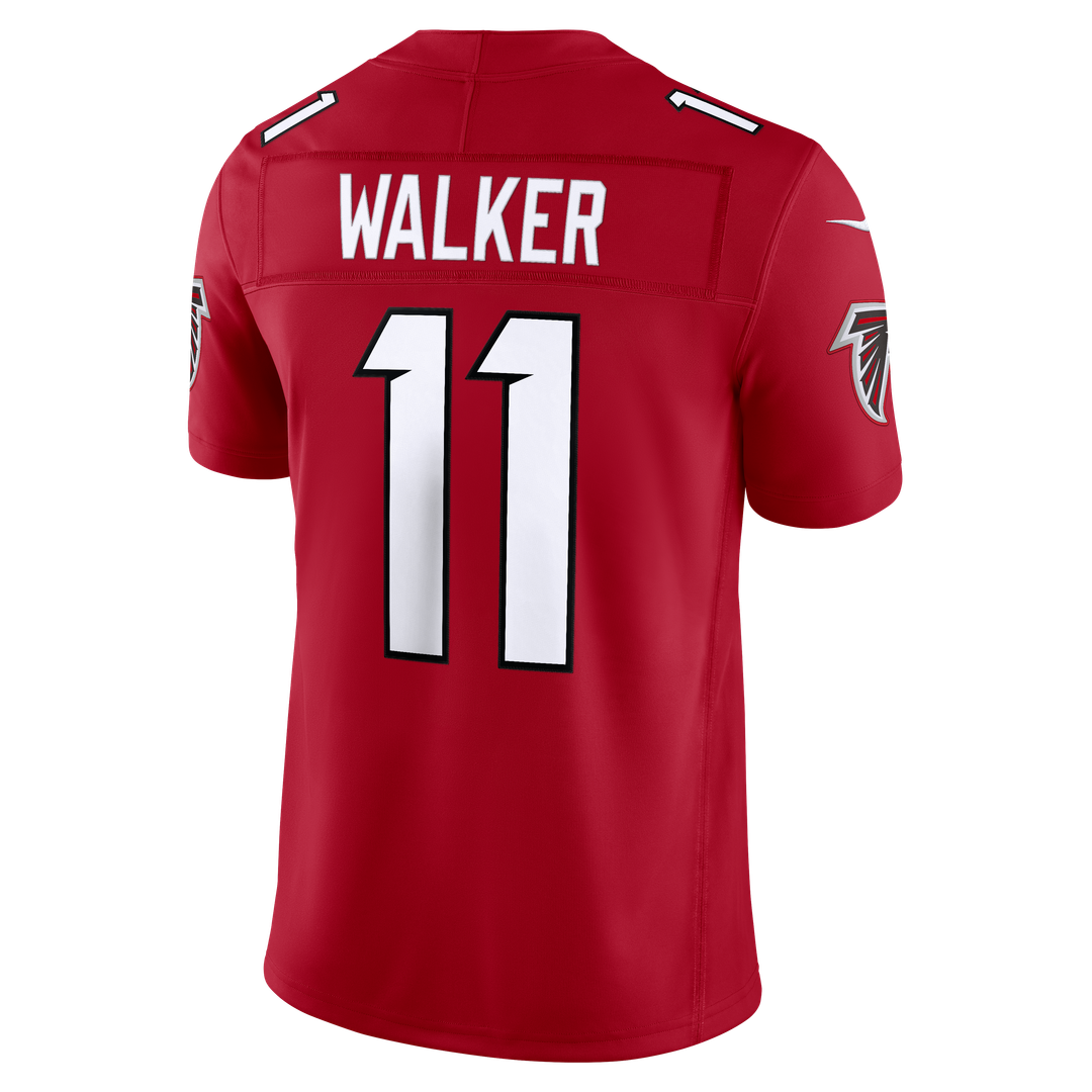 Atlanta Falcons Jalon Walker Nike Red Team Vapor F.U.S.E. Stitched Limited Jersey