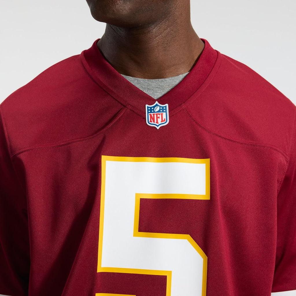 Washington Commanders Jayden Daniels Nike White Game Super Bowl Era Jersey