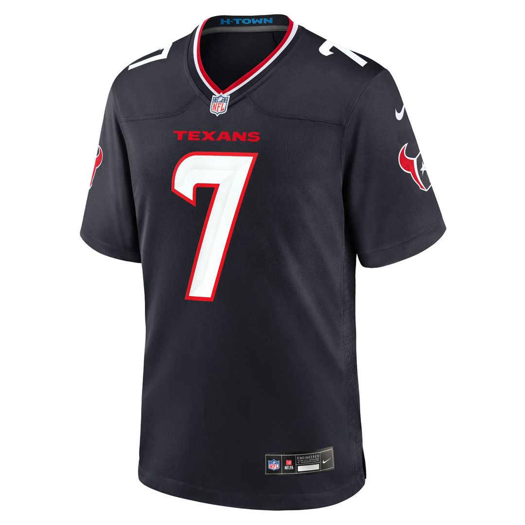 Houston Texans C.J. Stroud Nike White Game Jersey