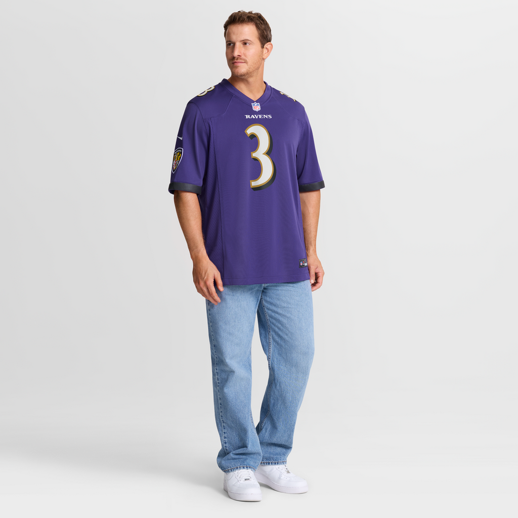Baltimore Ravens Chidobe Awuzie Nike Purple Team Game Jersey