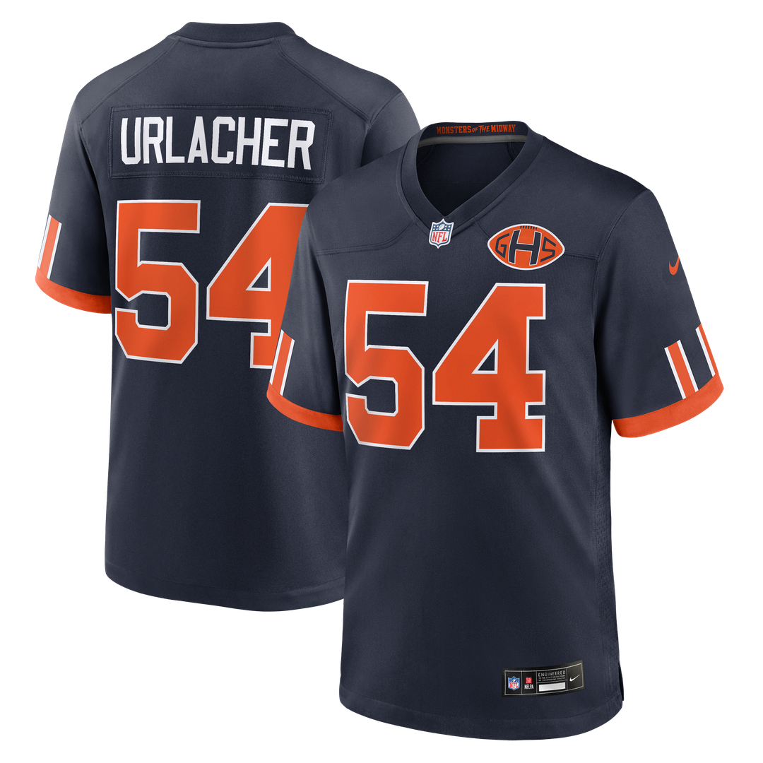 Chicago Bears Brian Urlacher Nike Navy 2026 Rivalries Collection Game Jersey