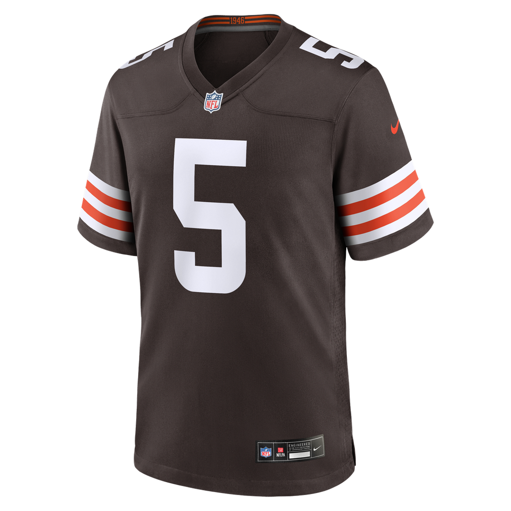 Cleveland Browns Rayshawn Jenkins Nike Brown Team Game Jersey