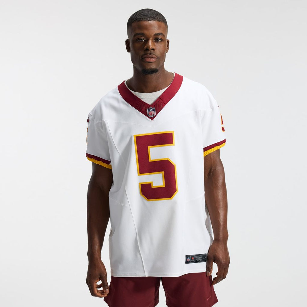 Washington Commanders Jayden Daniels Nike White Alternate 2 Super Bowl Era Vapor F.U.S.E. Elite Jersey