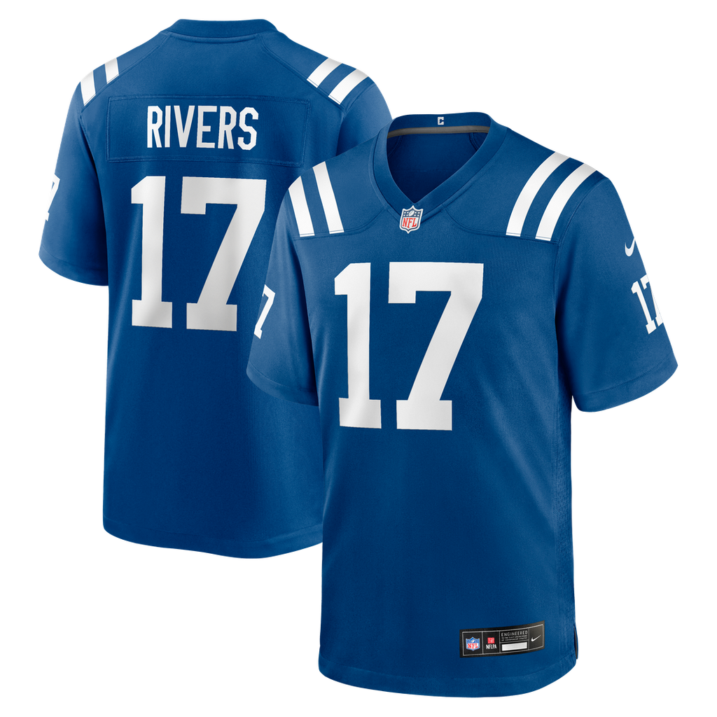Indianapolis Colts Philip Rivers Nike Royal Game Jersey