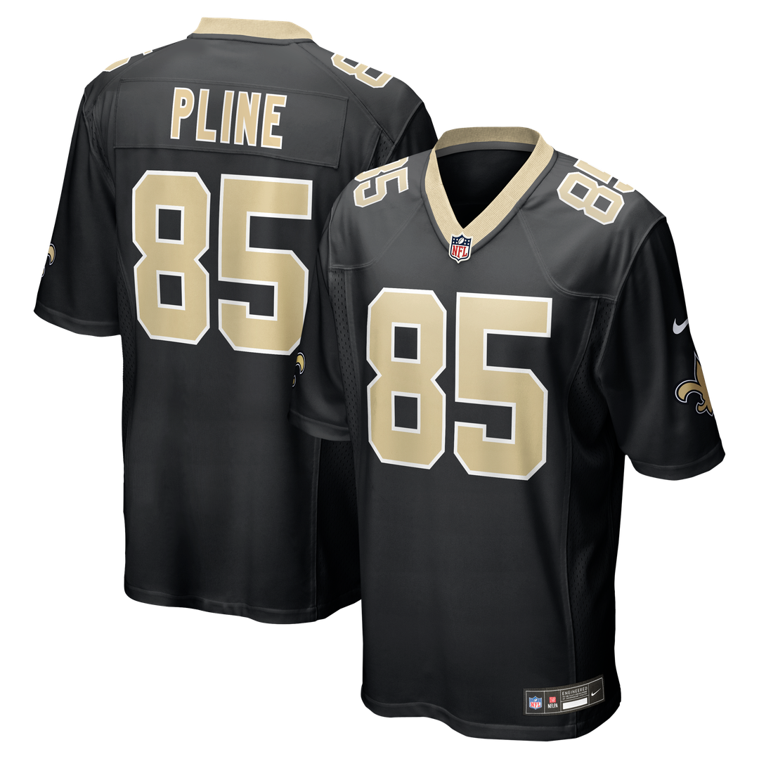 New Orleans Saints Mason Pline Nike Black Team Game Jersey