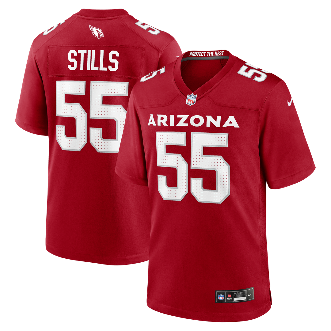 Arizona Cardinals Dante Stills Nike Cardinal Team Game Jersey