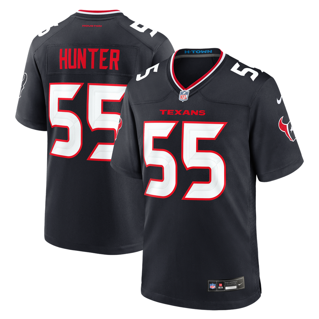 Houston Texans Danielle Hunter Nike Navy Team Game Jersey
