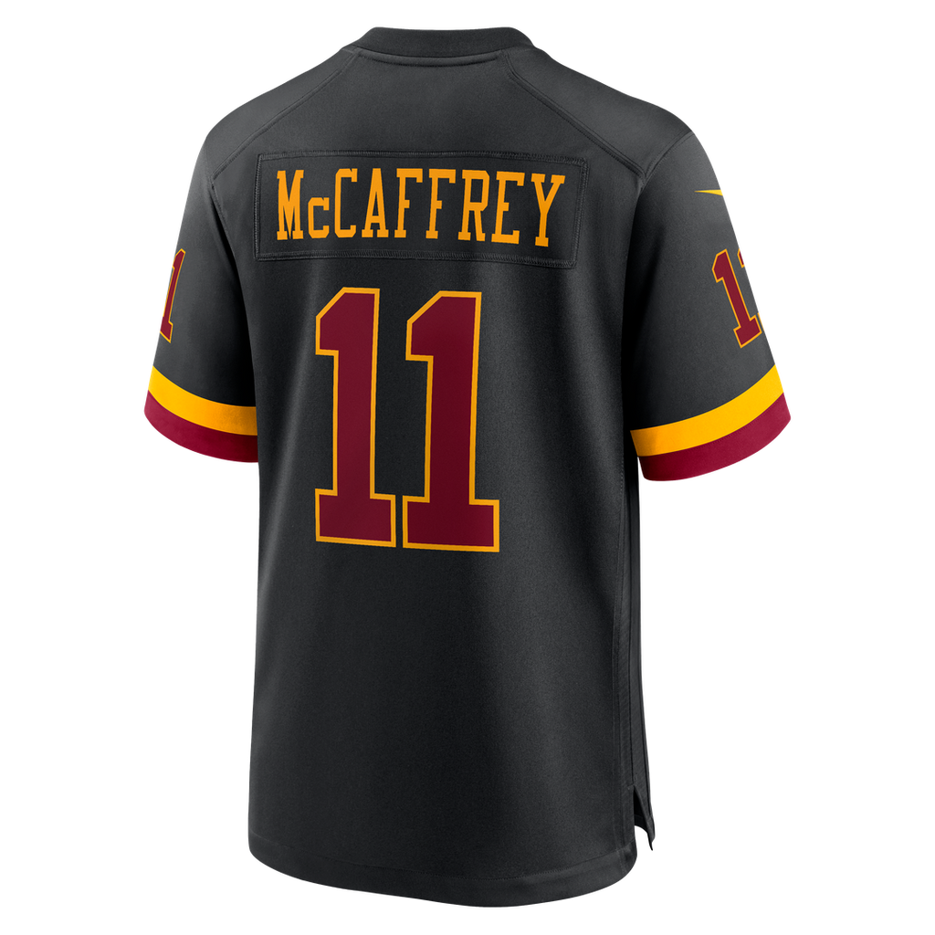 Washington Commanders Luke McCaffrey Nike White Game Super Bowl Era Jersey
