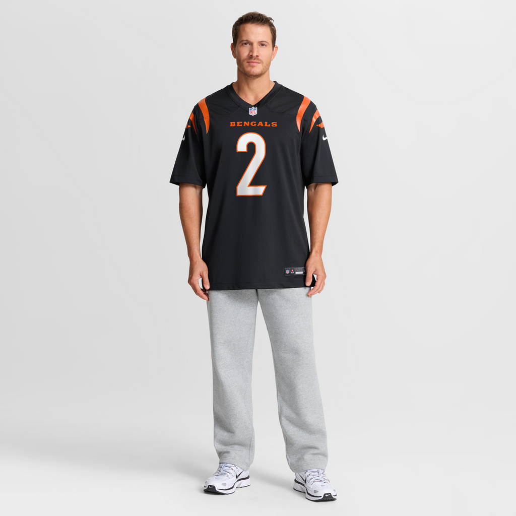 Cincinnati Bengals Evan McPherson Nike Black Game Jersey