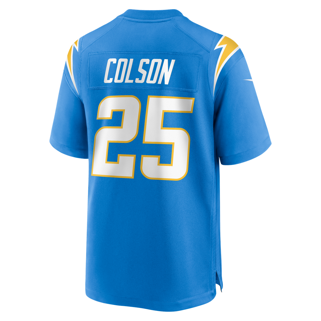 Los Angeles Chargers Junior Colson Nike Powder Blue Team Game Jersey