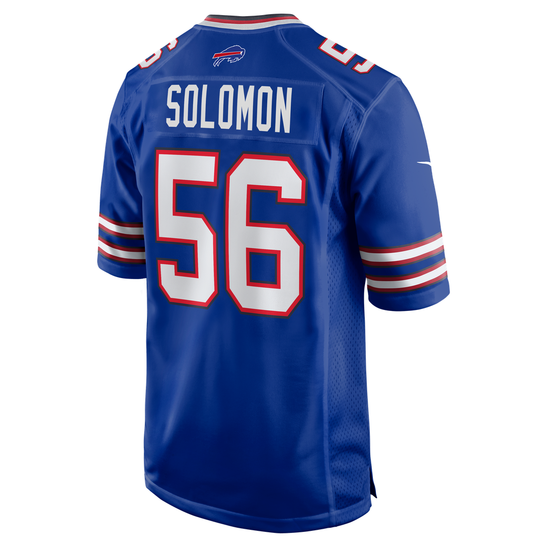 Buffalo Bills Javon Solomon Nike Royal Game Jersey