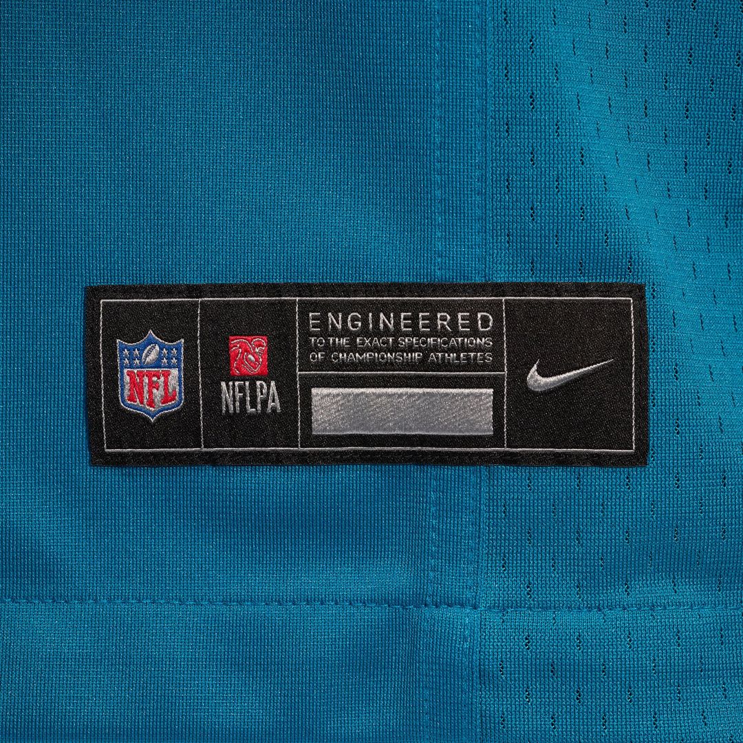 Jacksonville Jaguars Trevor Lawrence Nike Teal Game Jersey