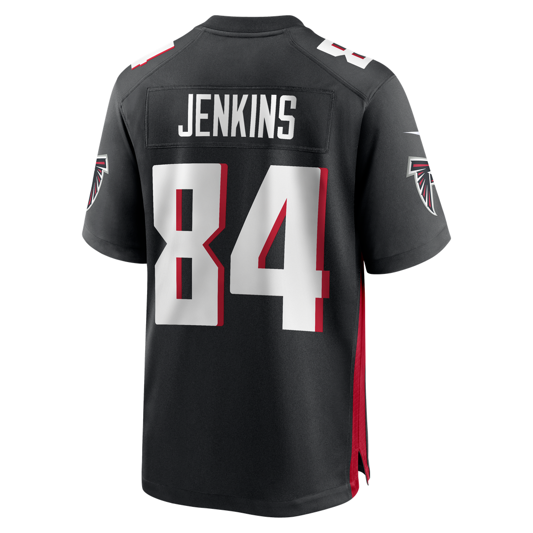 Atlanta Falcons Alfred Jenkins Nike Black Game Retired Player Jersey