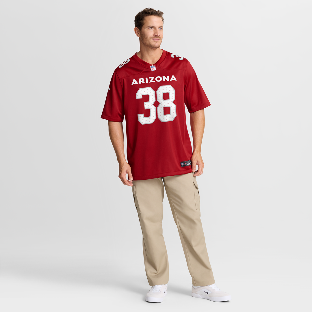 Arizona Cardinals Chad Ryland Nike Cardinal Team Game Jersey