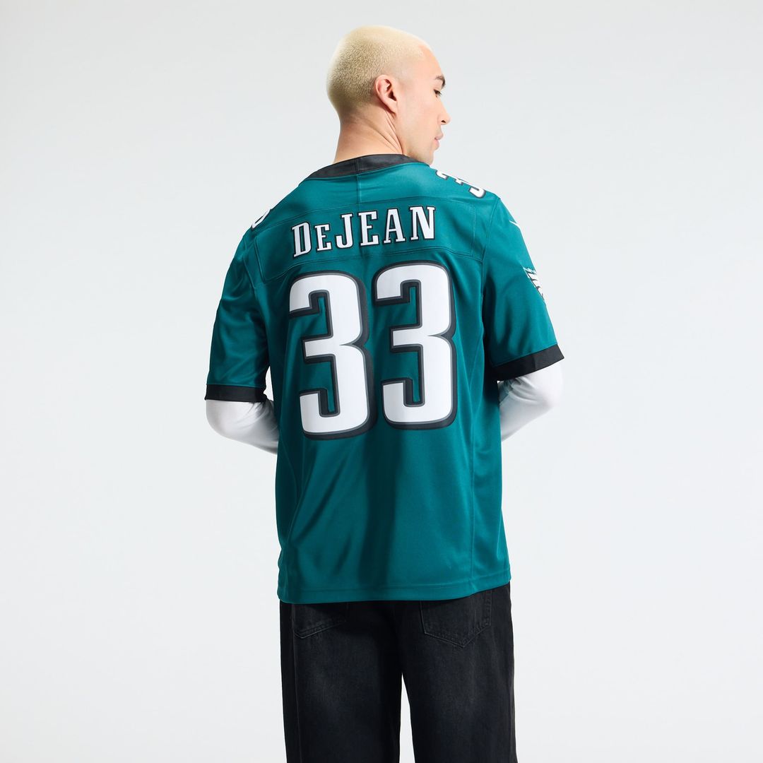 Philadelphia Eagles Cooper DeJean Nike White Vapor F.U.S.E. Stitched Limited Jersey