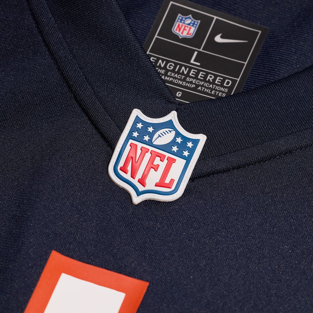 Chicago Bears Jaylon Johnson Nike Navy Game Jersey