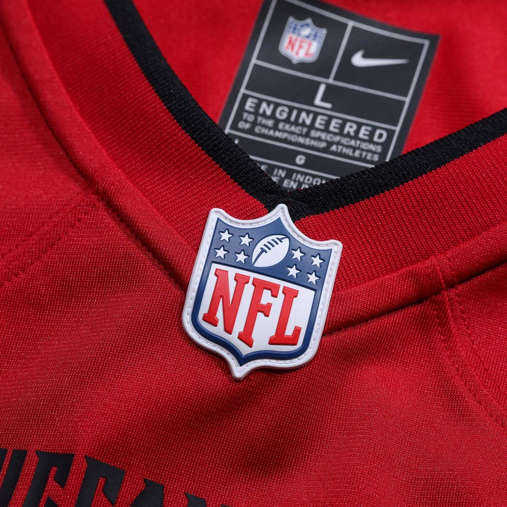 Nike White Tampa Bay Buccaneers White Custom Game Jersey