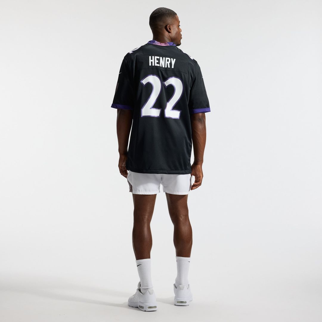 Baltimore Ravens Derrick Henry Nike Black Alternate Game Jersey