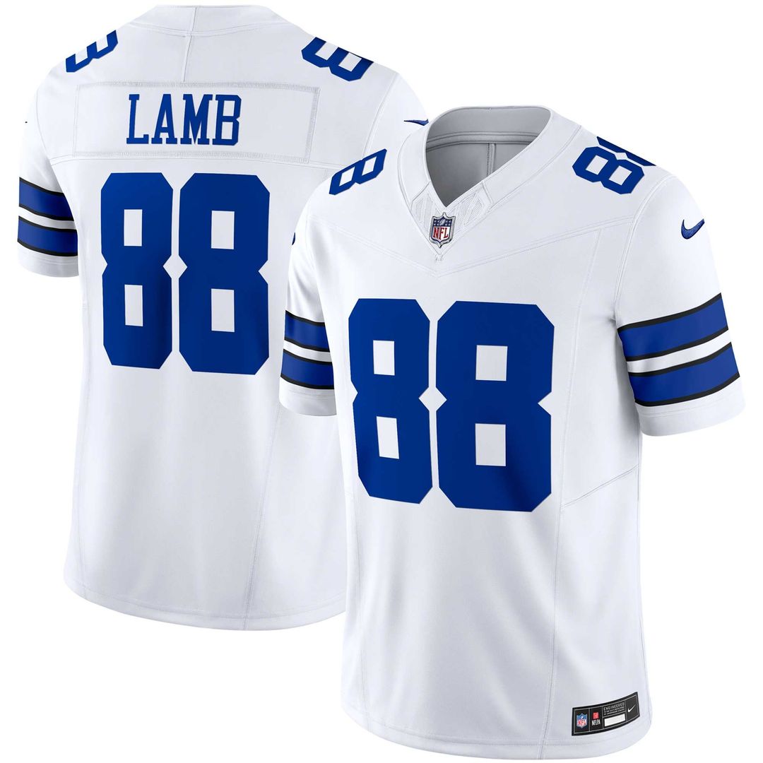 Dallas Cowboys CeeDee Lamb Nike Navy Vapor F.U.S.E. Limited Jersey
