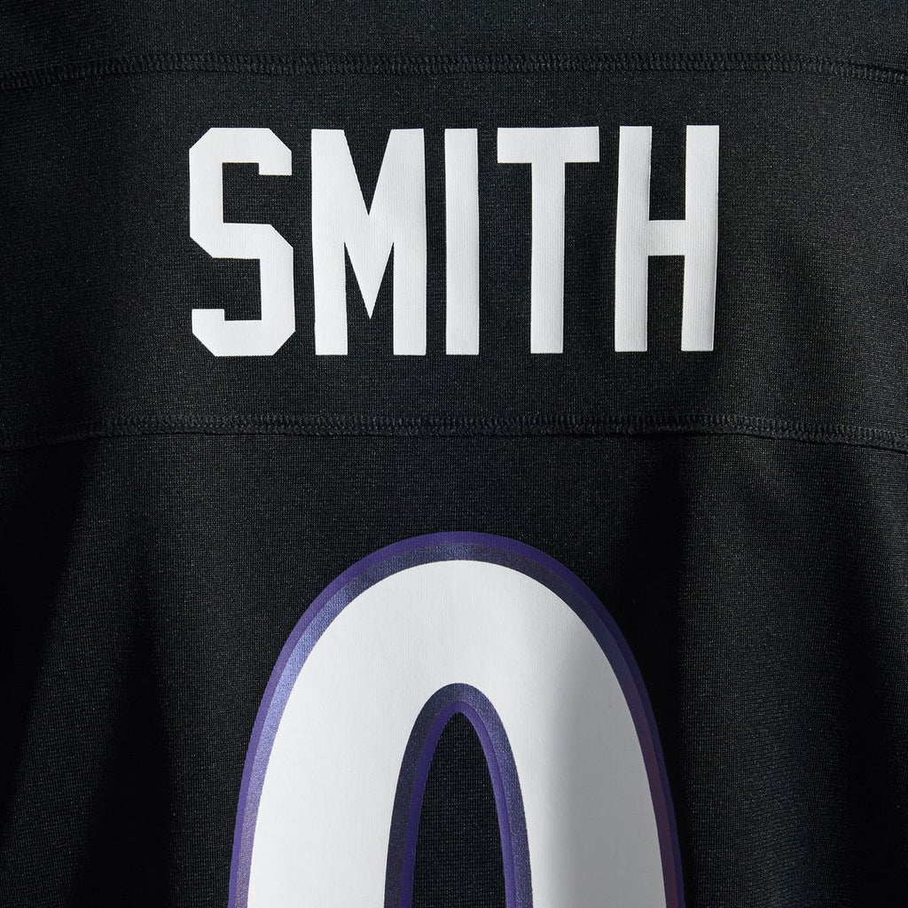 Baltimore Ravens Roquan Smith Nike Black Alternate Game Jersey