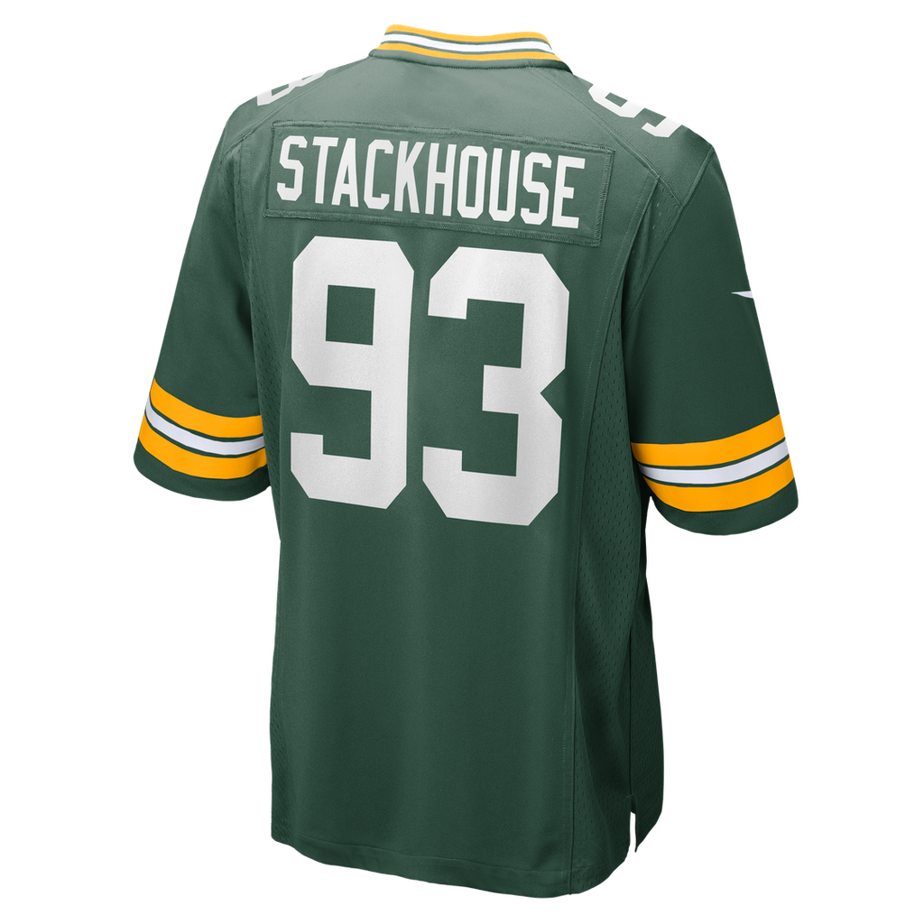 Green Bay Packers Nazir Stackhouse Nike Green Team Game Jersey