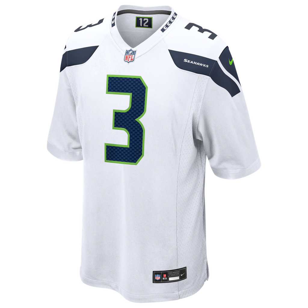 Seattle Seahawks Nick Emmanwori Nike White Game Jersey