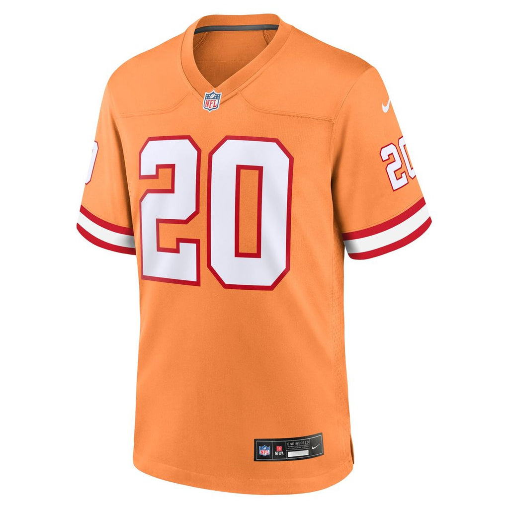 Tampa Bay Buccaneers Ronde Barber Nike Orange Retired Player Alternate Game Jersey