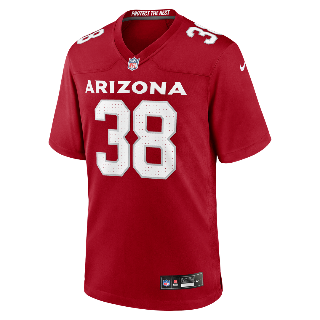 Arizona Cardinals Chad Ryland Nike Cardinal Team Game Jersey