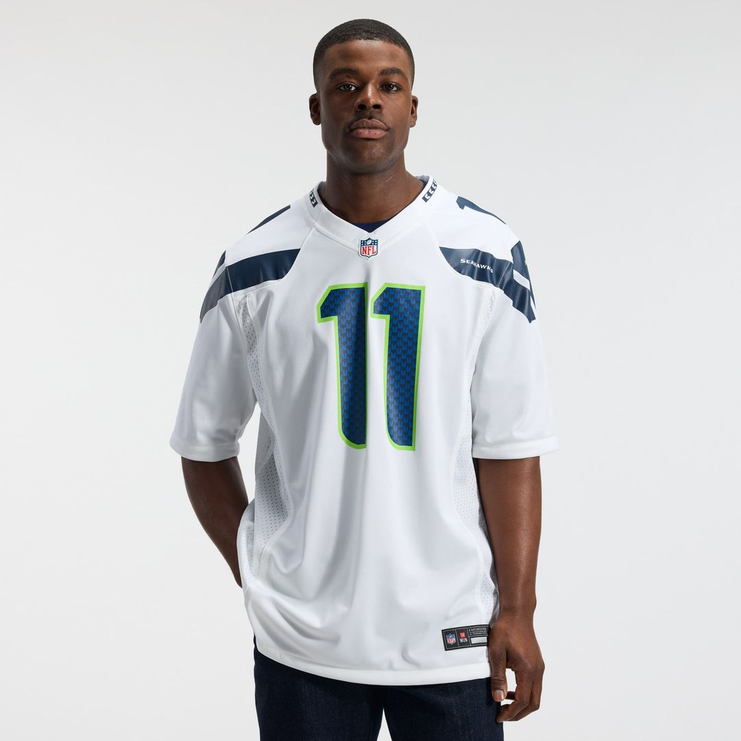 Seattle Seahawks Jaxon Smith-Njigba Nike College Navy Game Jersey