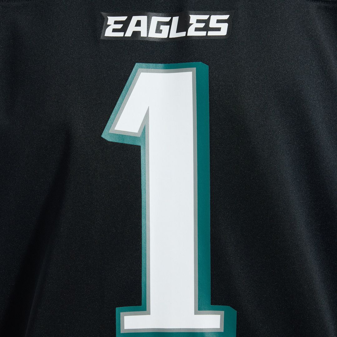 Philadelphia Eagles Jalen Hurts Nike Black Alternate Game Jersey
