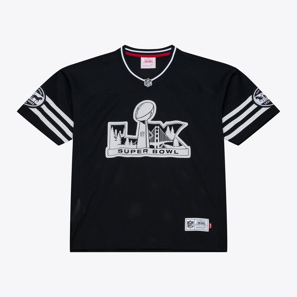 Unisex Super Bowl LX Mitchell & Ness x Levi's Black Legacy Jersey
