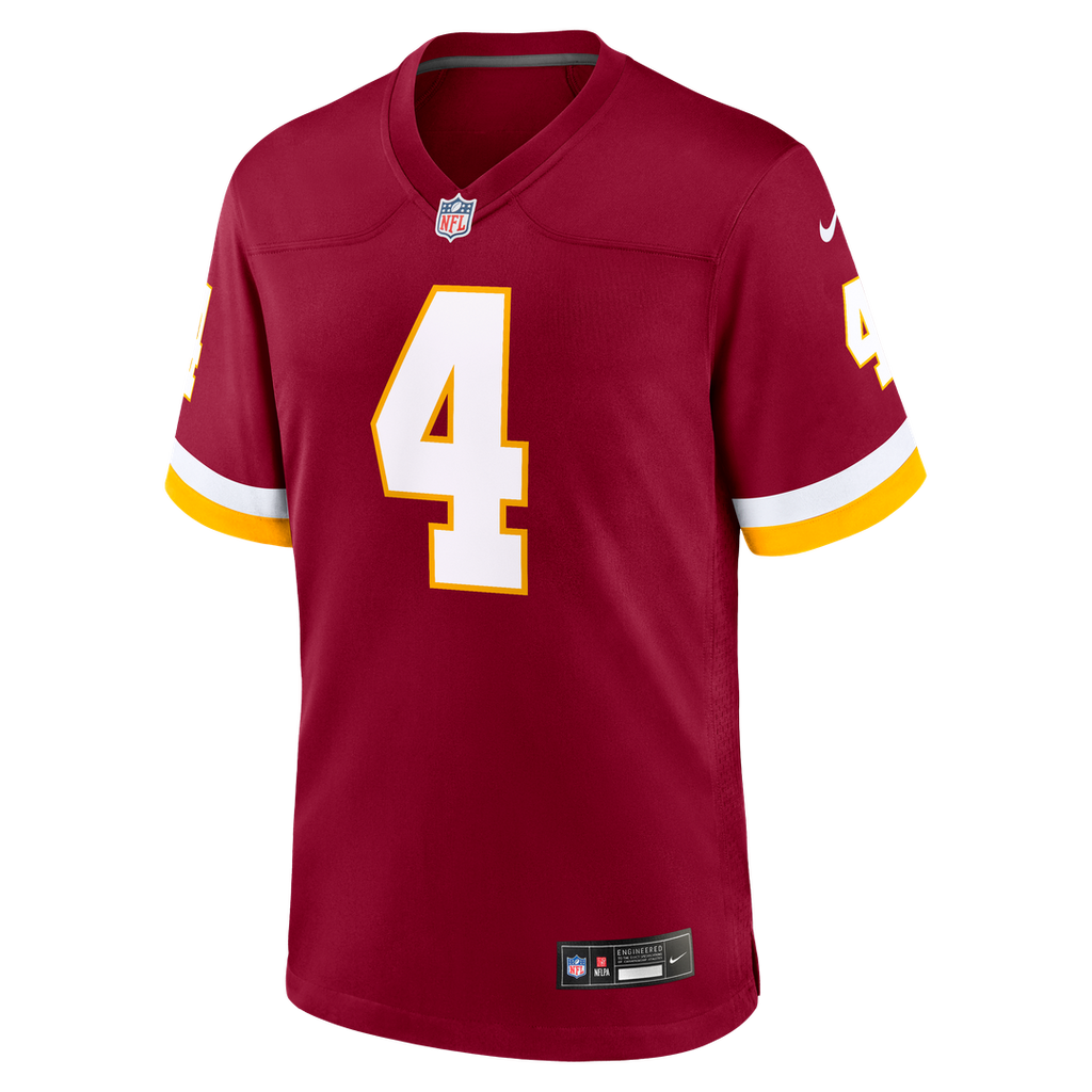 Washington Commanders Frankie Luvu Nike White Game Super Bowl Era Jersey