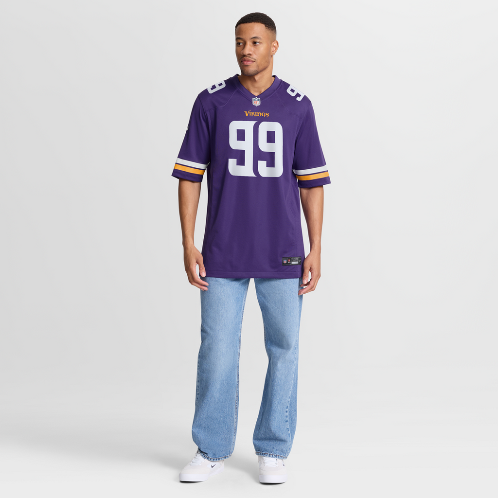 Minnesota Vikings Elijah Williams Nike Purple Team Game Jersey