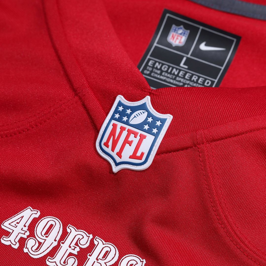 San Francisco 49ers Deommodore Lenoir Nike Scarlet Game Jersey