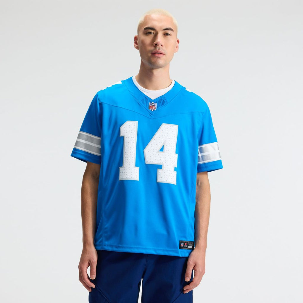 Detroit Lions Amon-Ra St. Brown Nike White Vapor F.U.S.E. Stitched Limited Jersey