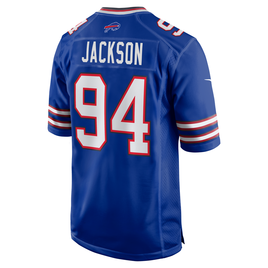 Buffalo Bills Landon Jackson Nike Royal Team Game Jersey
