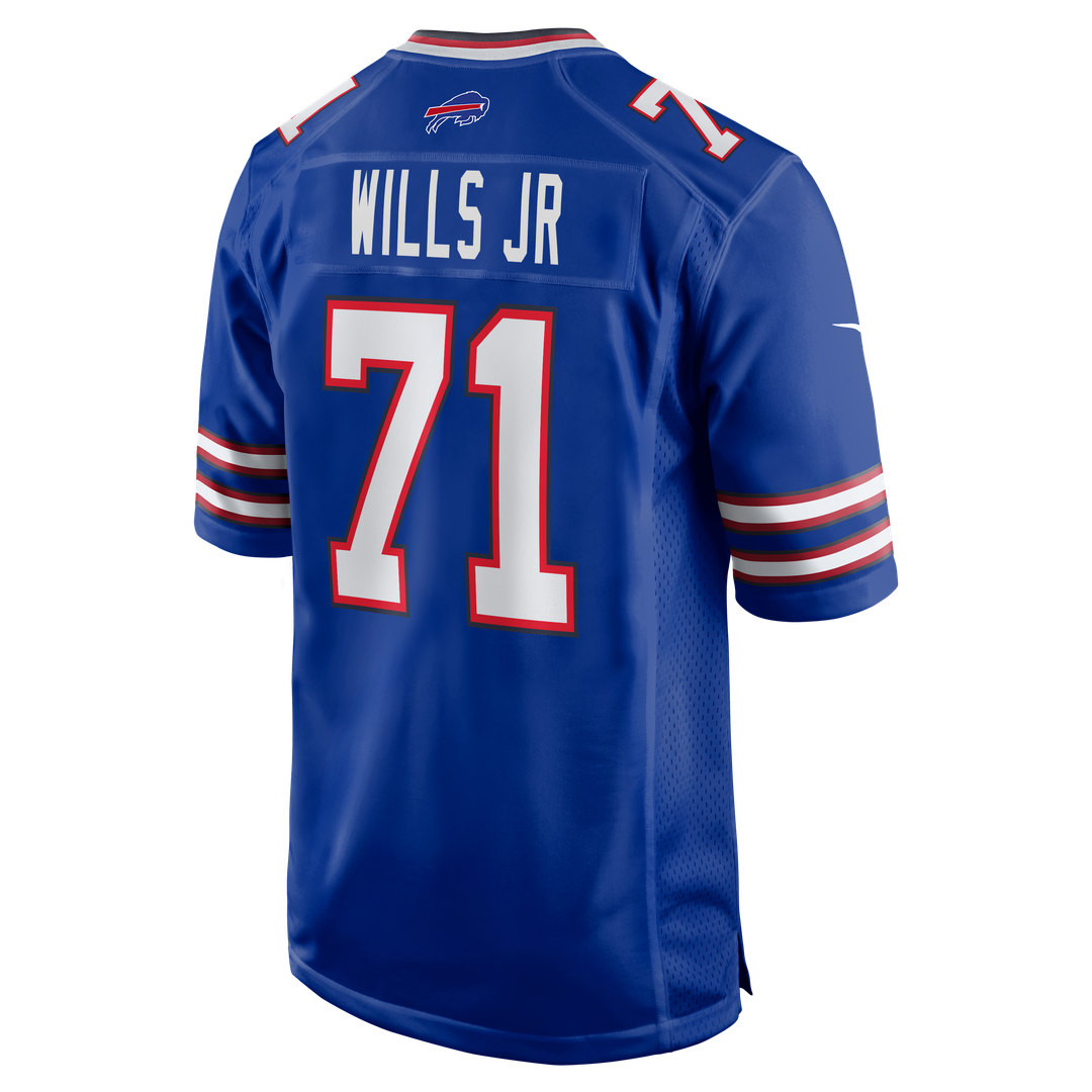 Buffalo Bills Jedrick Wills Jr. Nike Royal Team Game Jersey