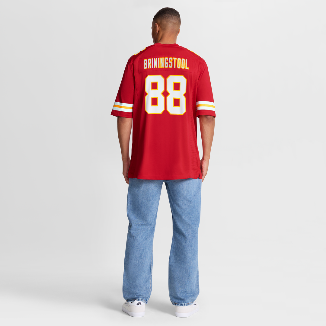 Kansas City Chiefs Jake Briningstool Nike Red Team Game Jersey