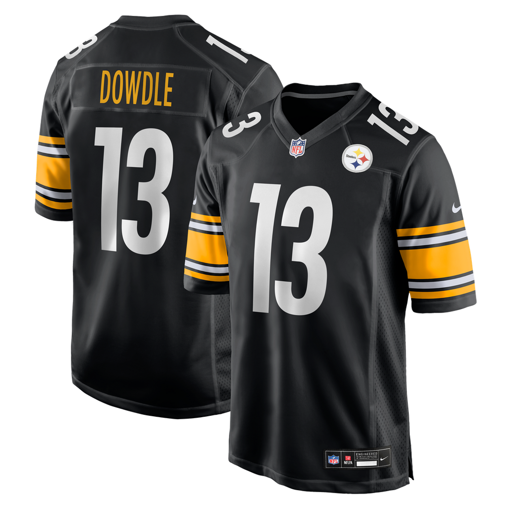 Pittsburgh Steelers Rico Dowdle Nike Black Game Jersey