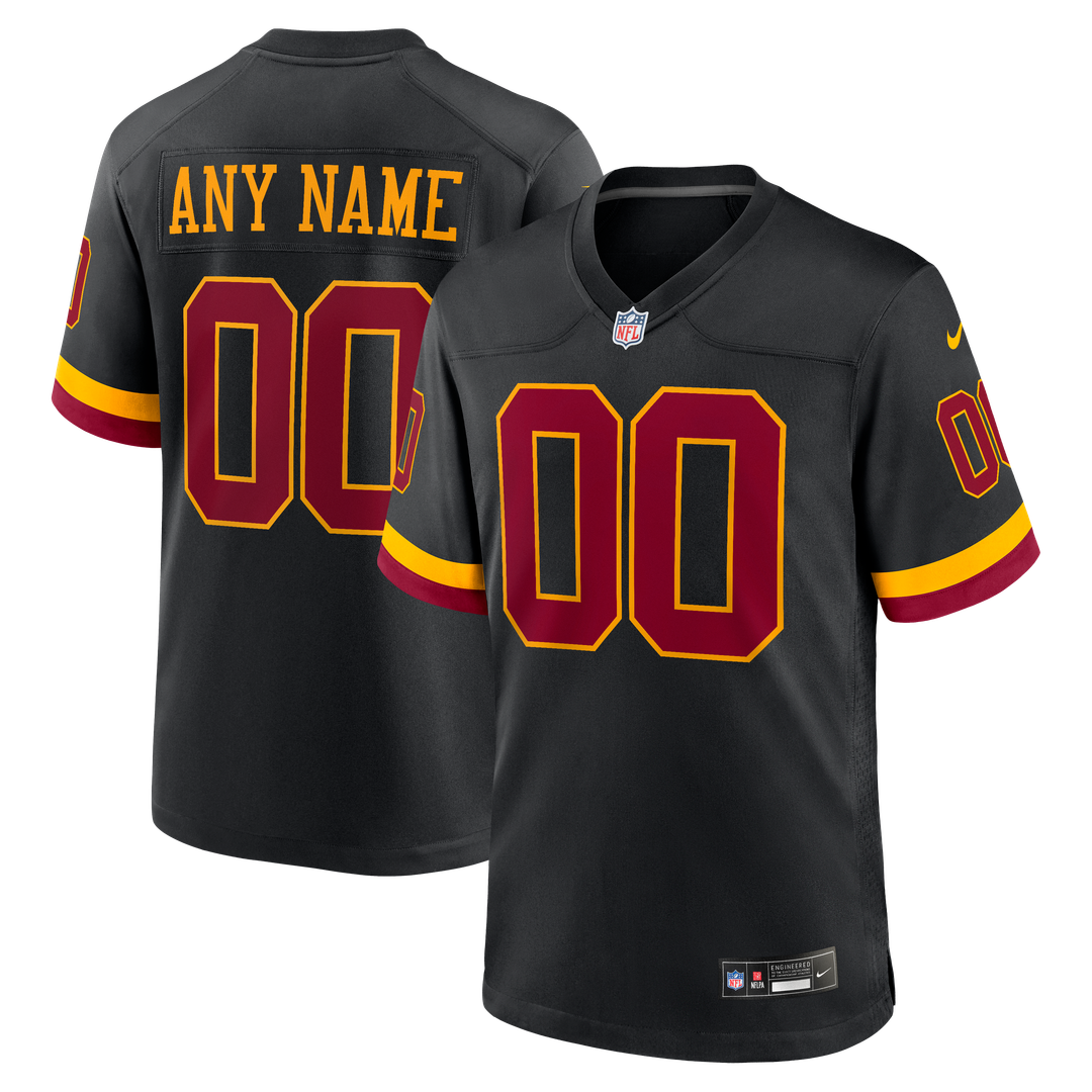 Washington Commanders Nike Burgundy Custom Game Jersey