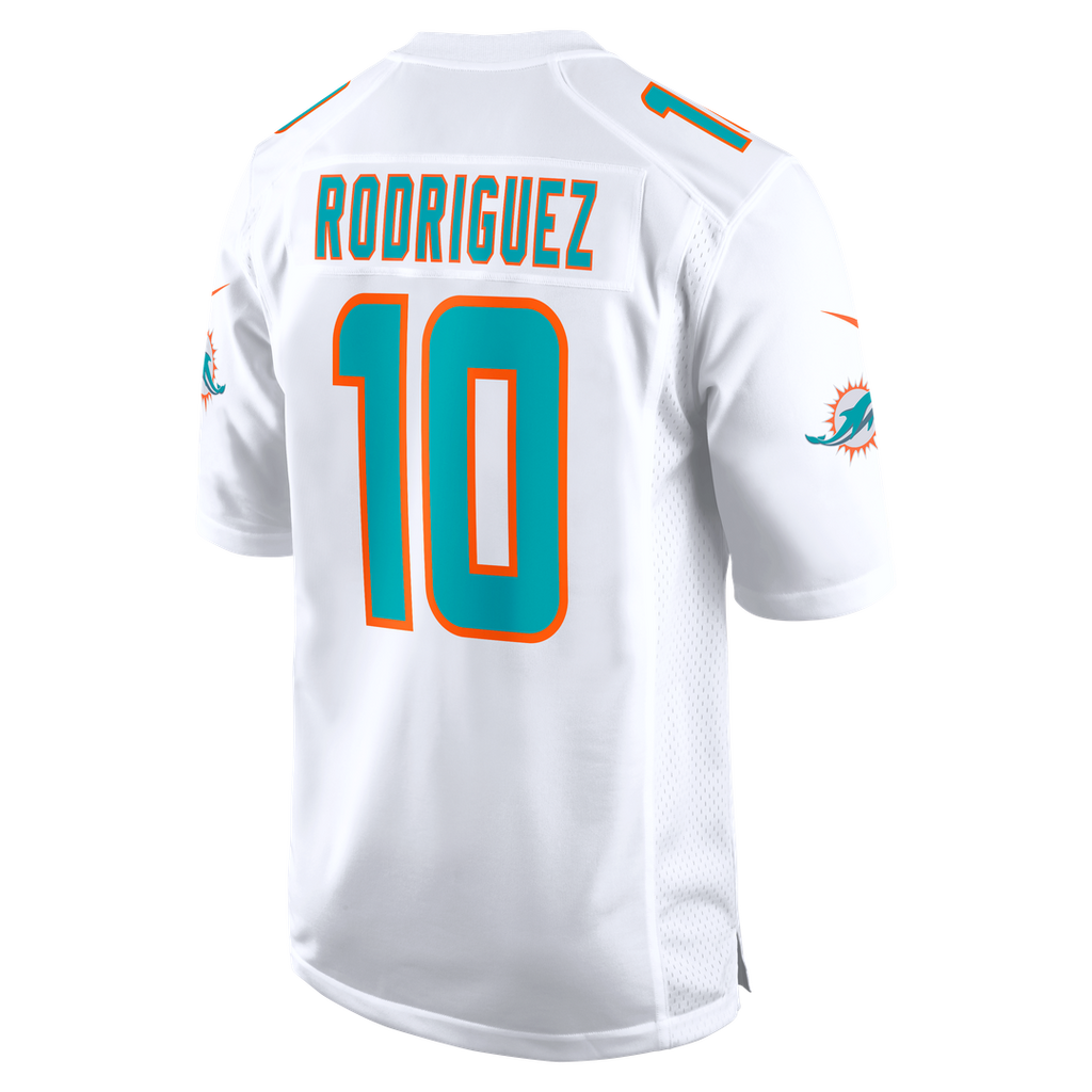 Miami Dolphins Jacob Rodriguez Nike Aqua Alternate Game Jersey