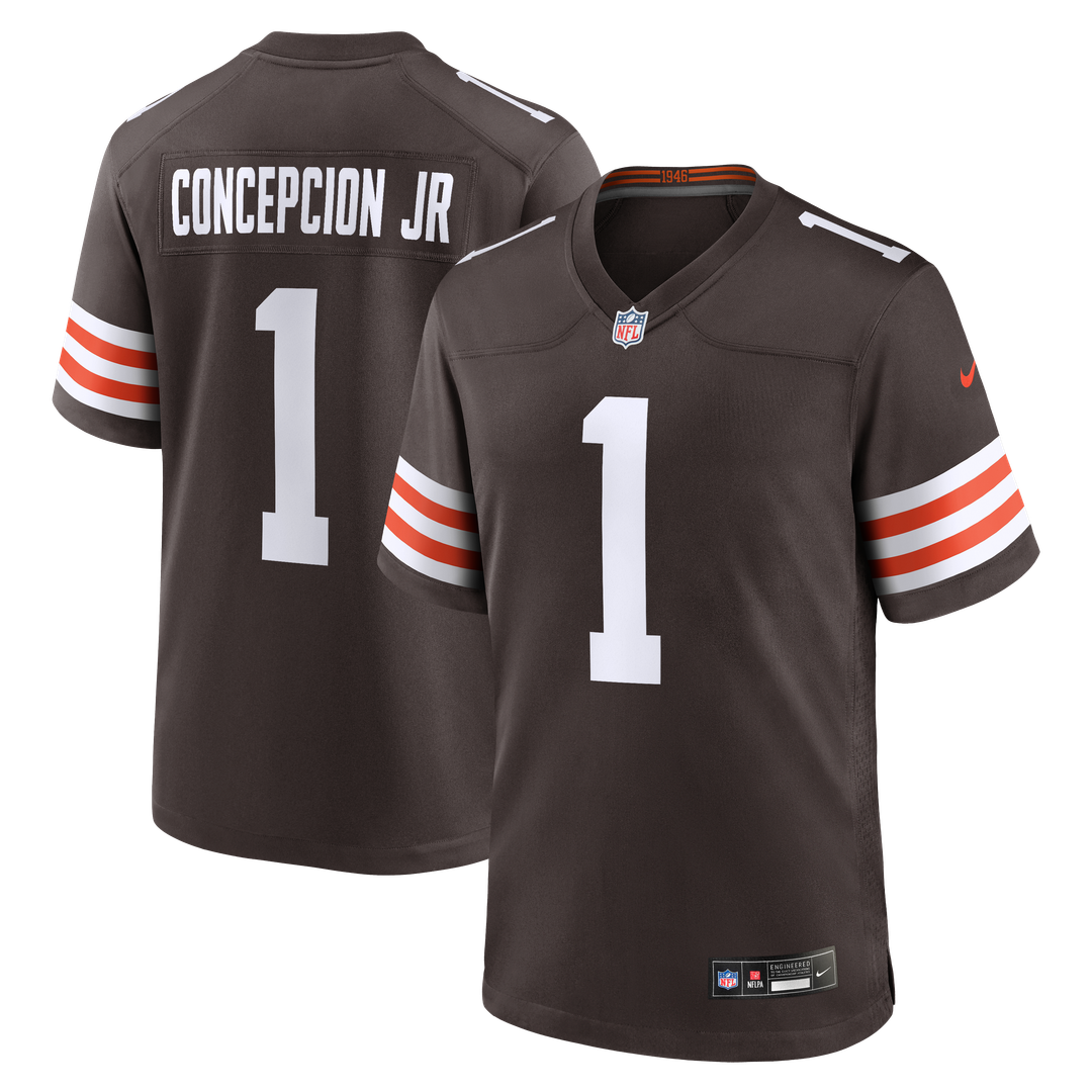 Cleveland Browns KC Concepcion Jr. Nike Brown Team Game Jersey